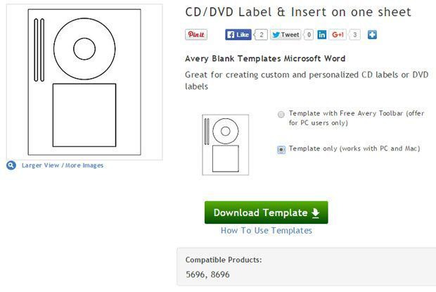 Dvd Cover Templates For Word